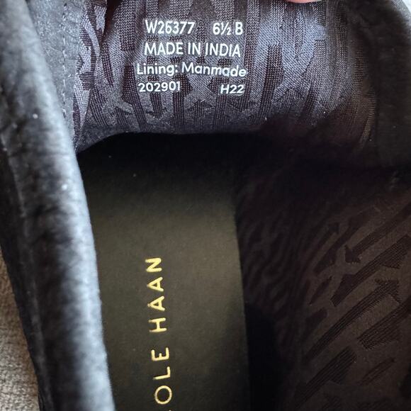 Cole Haan All Day Summit Chukka Bootie Black Classic Casual Women's 6.5 - Picture 9 of 15